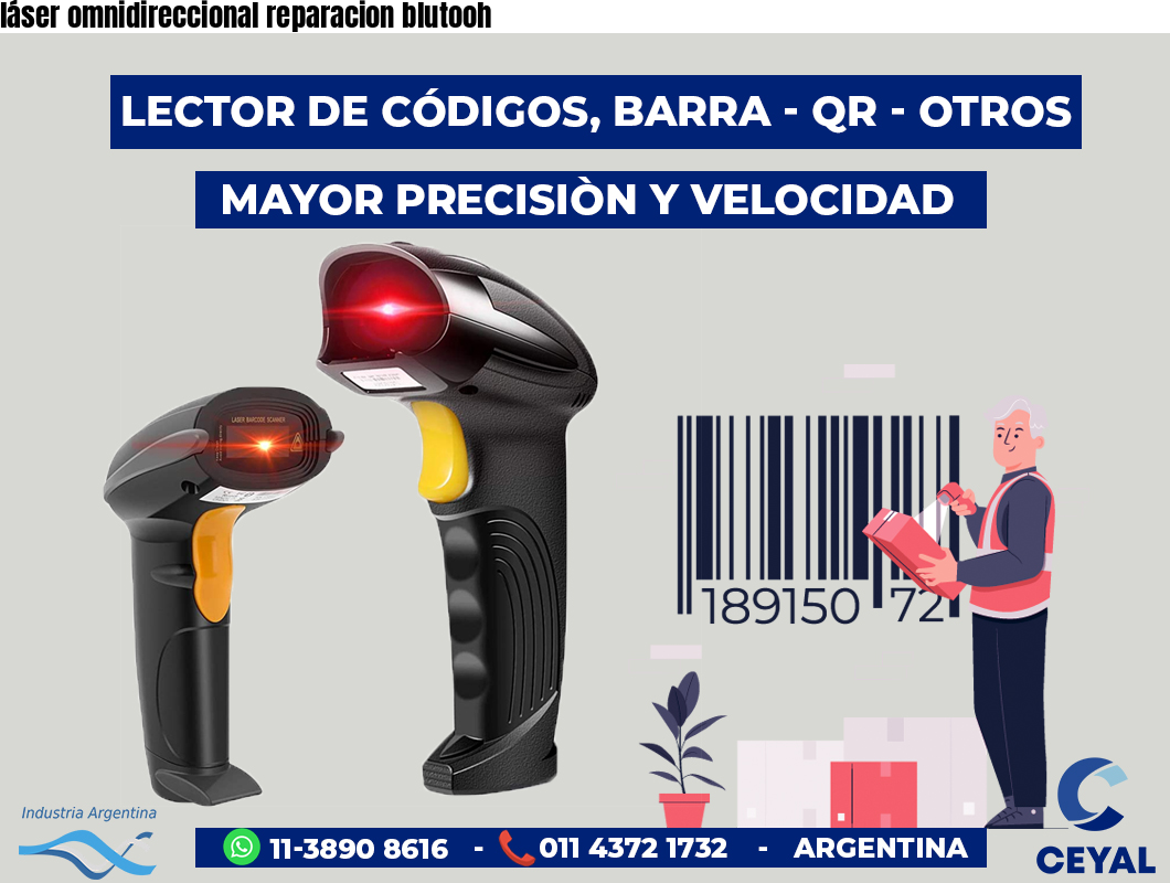 láser omnidireccional reparacion blutooh