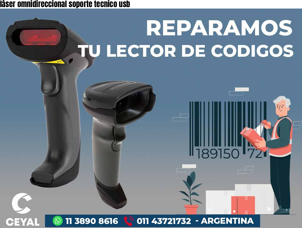 láser omnidireccional soporte tecnico usb