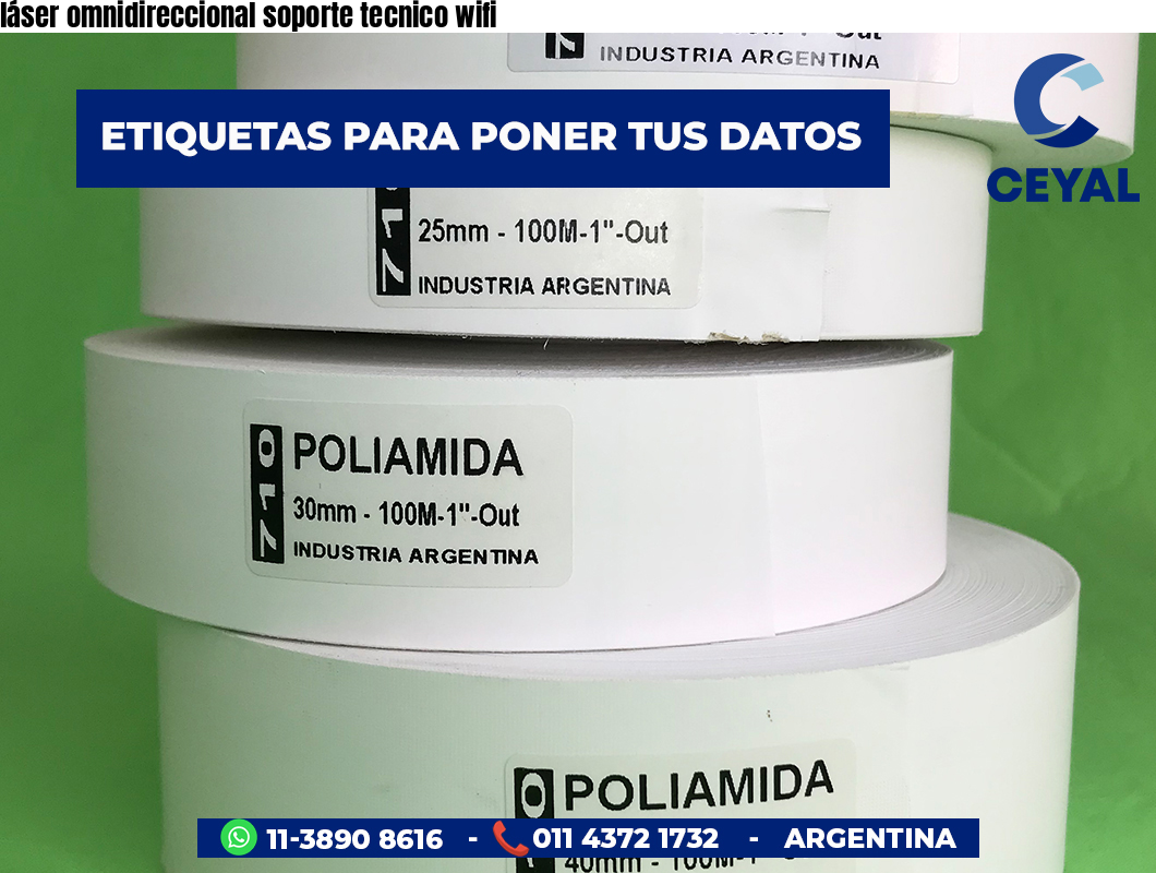 láser omnidireccional soporte tecnico wifi