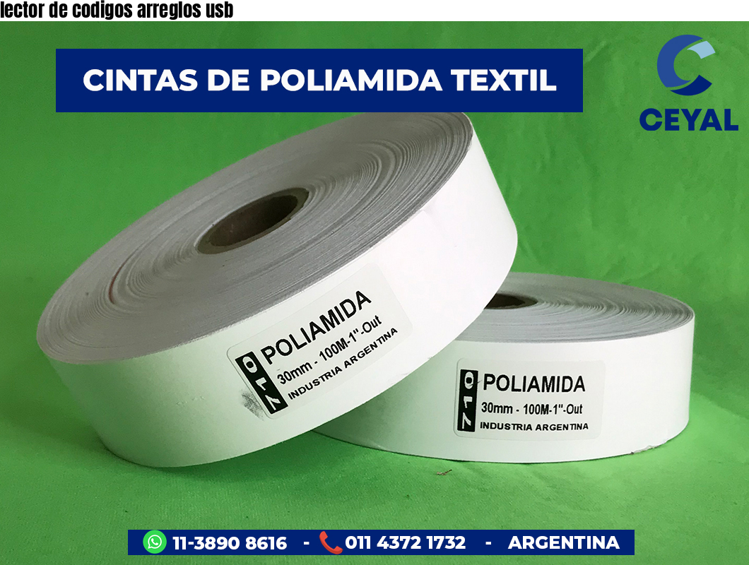 lector de codigos arreglos usb