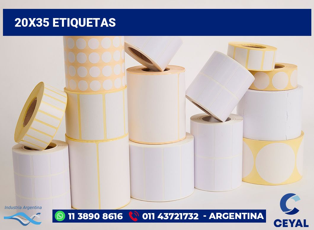 20x35 Etiquetas