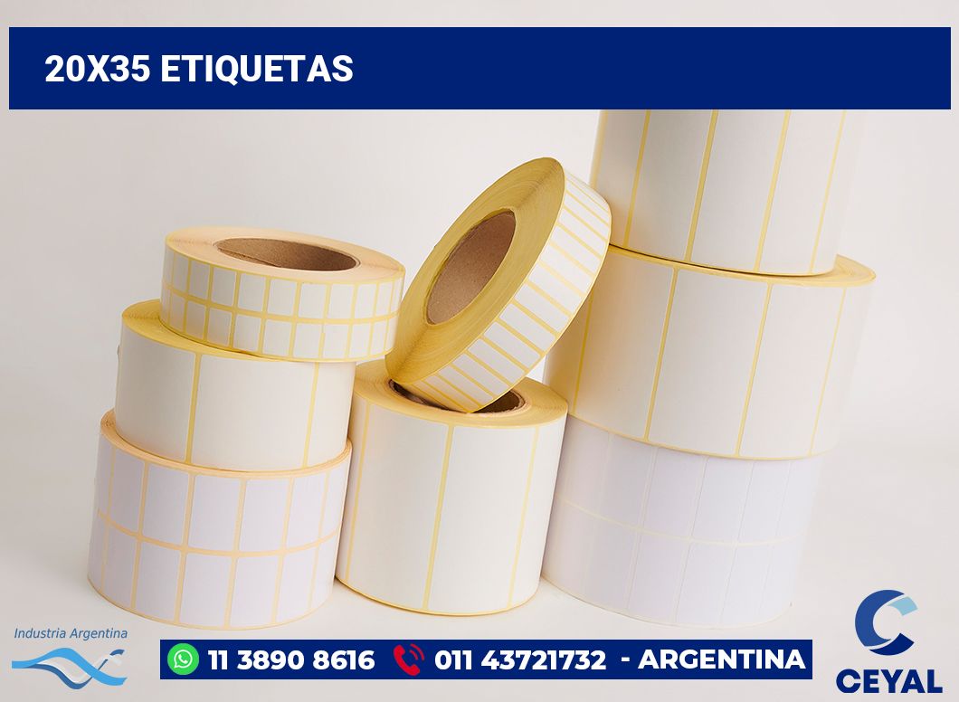 20x35 Etiquetas