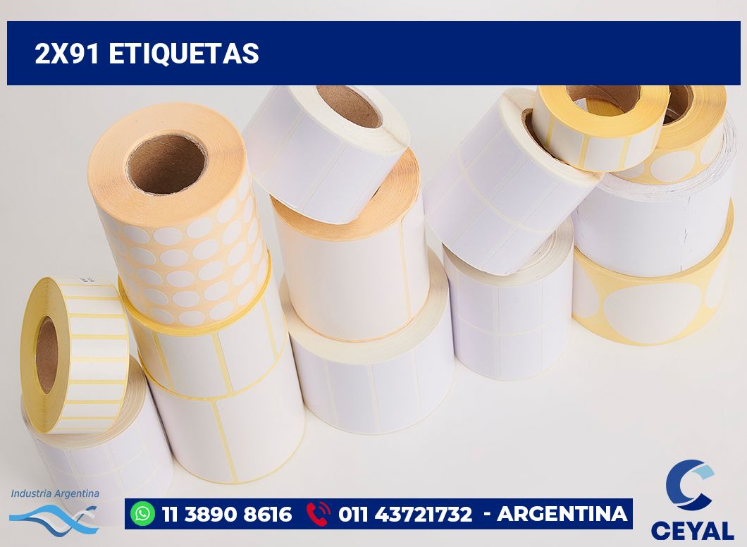 2x91 Etiquetas