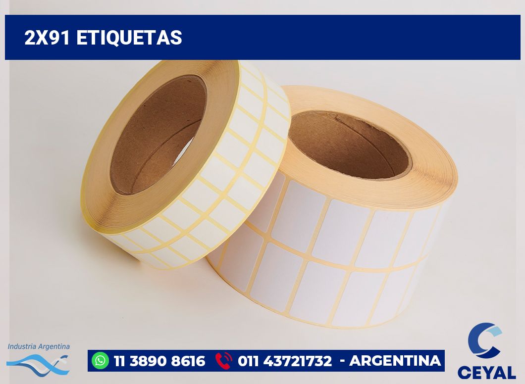 2x91 Etiquetas