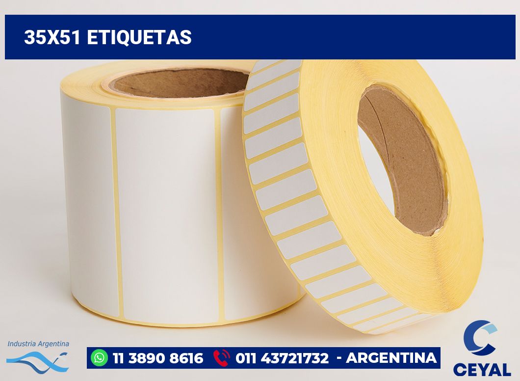 35x51 Etiquetas