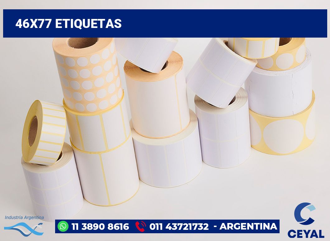 46x77 Etiquetas