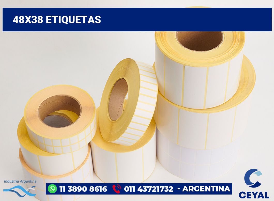 48x38 Etiquetas