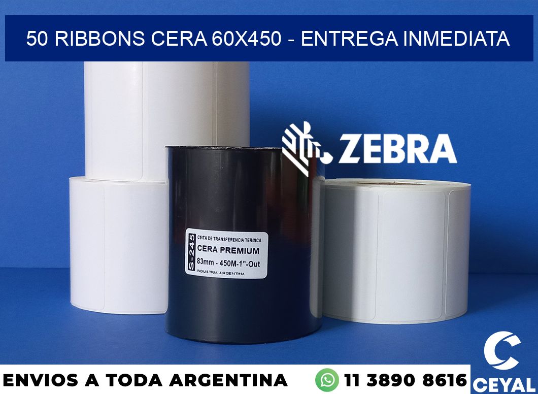 50 Ribbons cera 60x450 - Entrega inmediata
