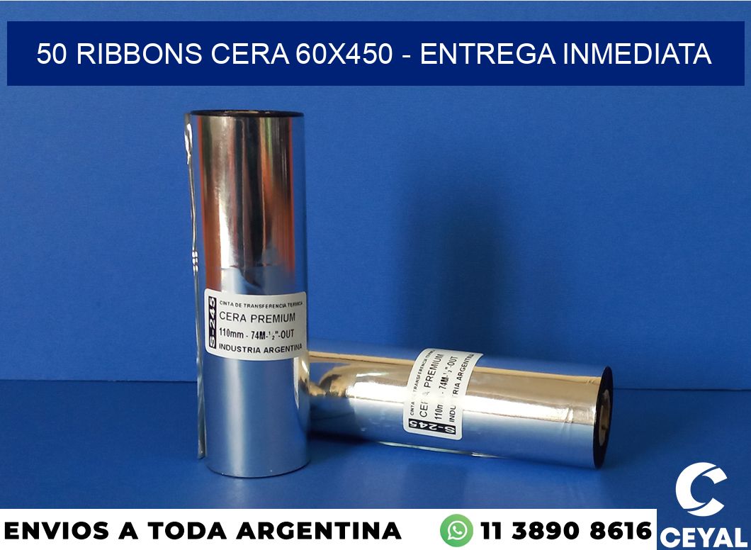 50 Ribbons cera 60×450 – Entrega inmediata