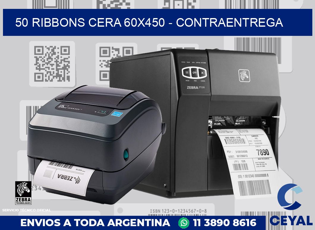 50 Ribbons cera 60x450 - contraentrega