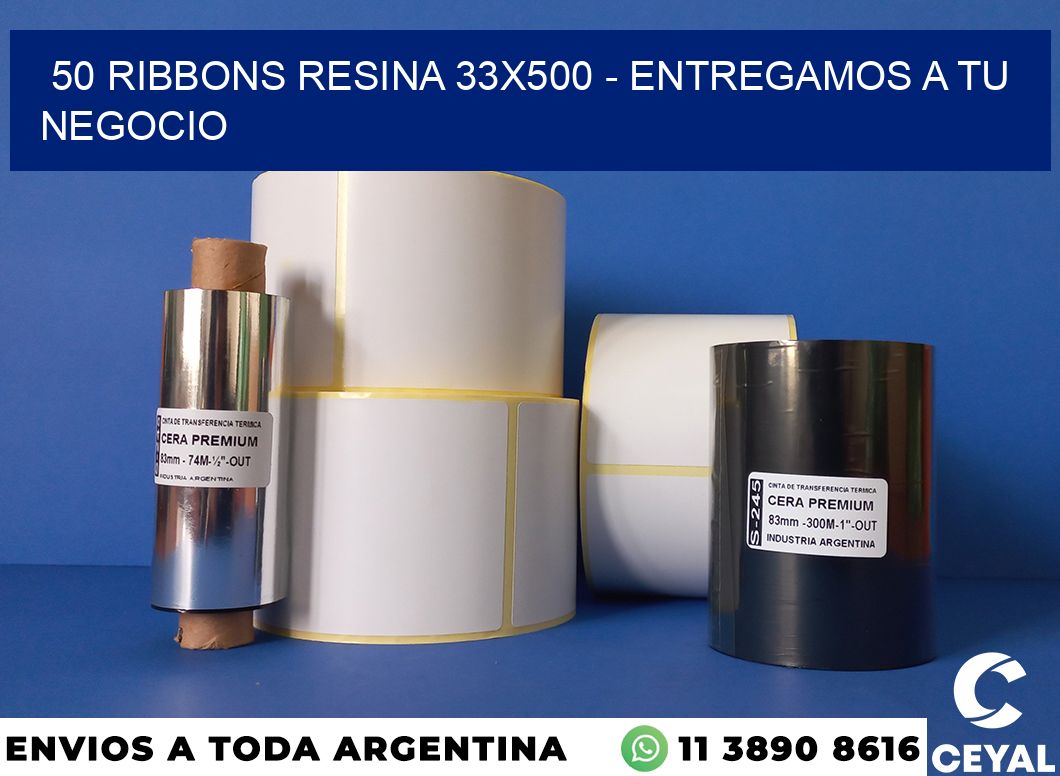 50 Ribbons resina 33×500 – entregamos a tu negocio