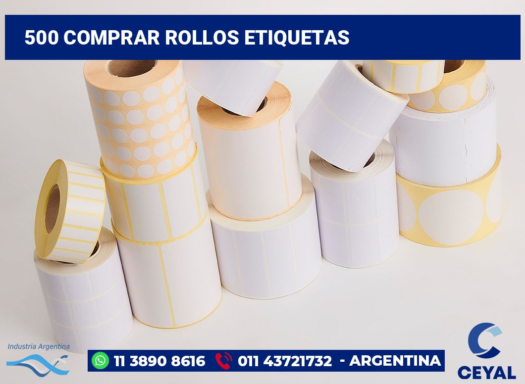 500 Comprar rollos etiquetas