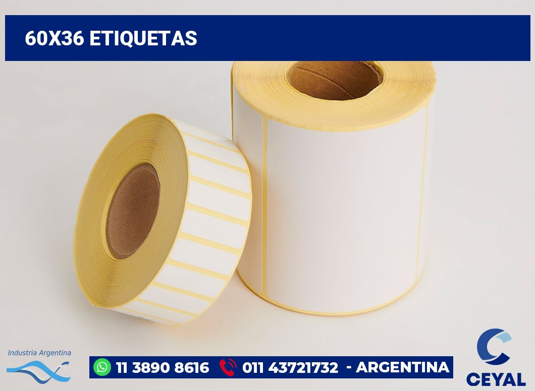 60x36 Etiquetas