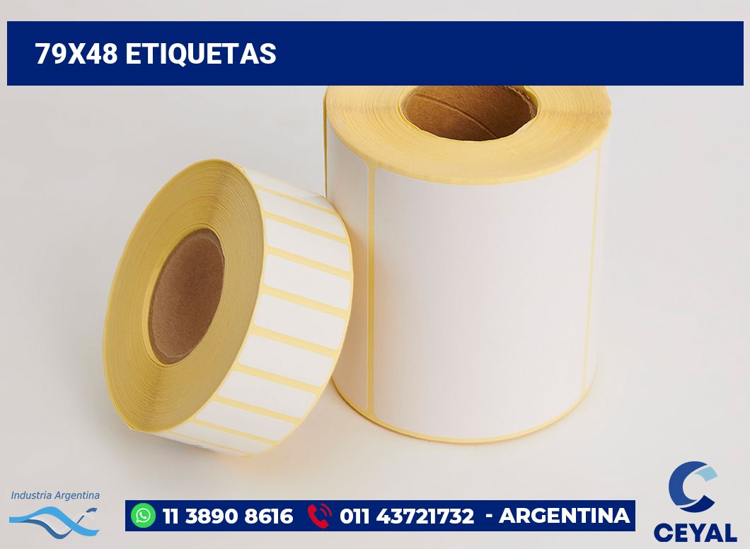 79x48 Etiquetas