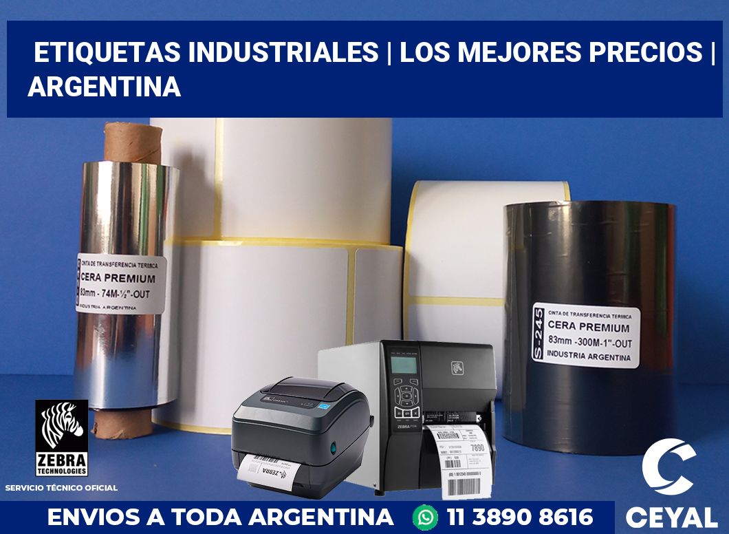 Etiquetas industriales | Los mejores precios | Argentina