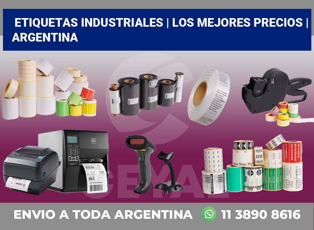 Etiquetas industriales | Los mejores precios | Argentina