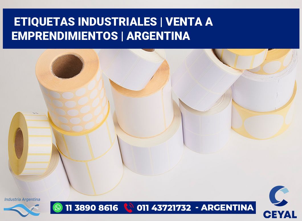 Etiquetas industriales | Venta a emprendimientos | Argentina