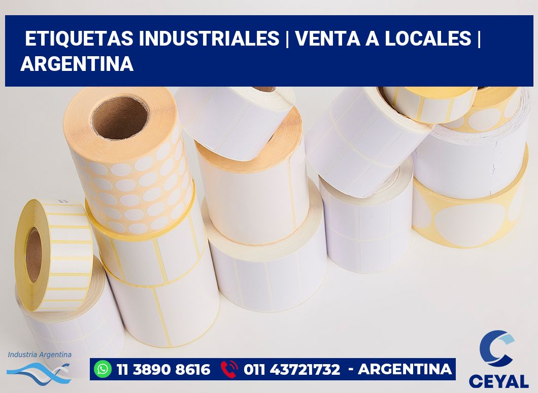 Etiquetas industriales | Venta a locales | Argentina