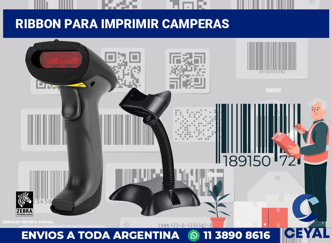 Ribbon para imprimir camperas