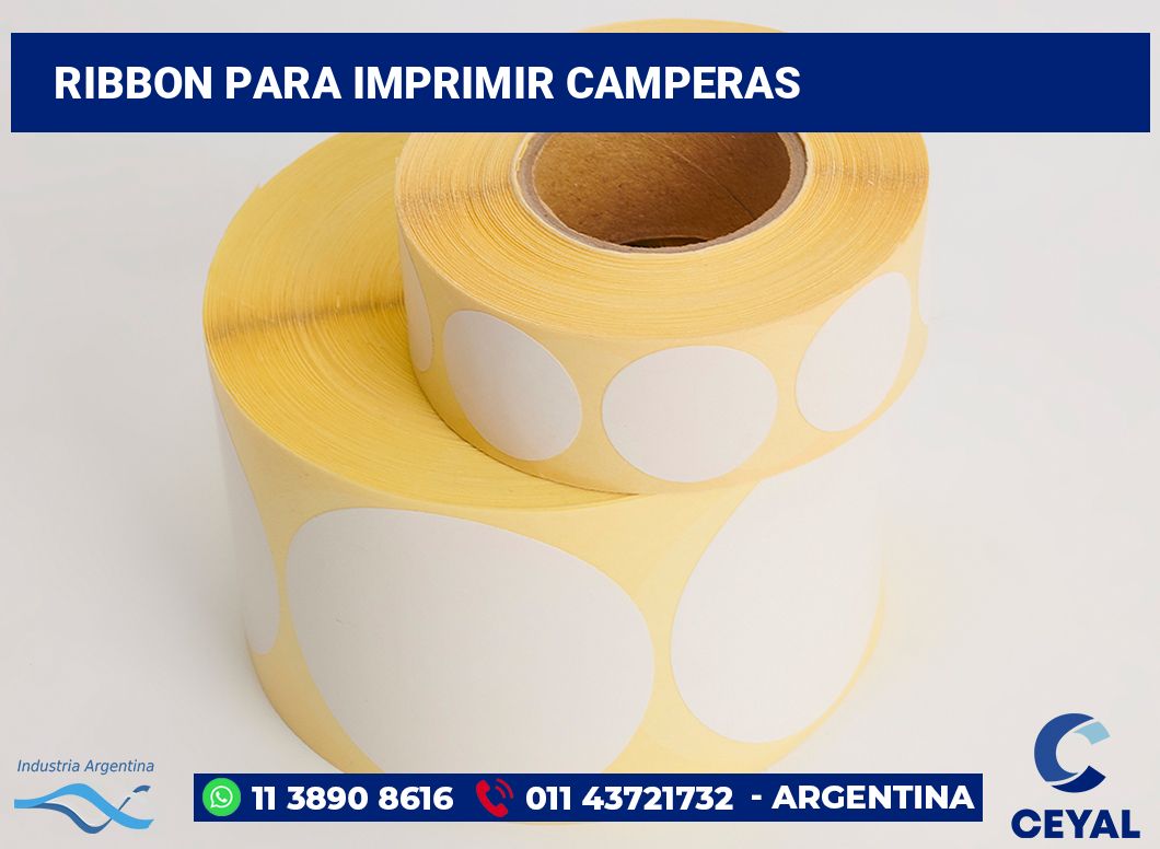 Ribbon para imprimir camperas