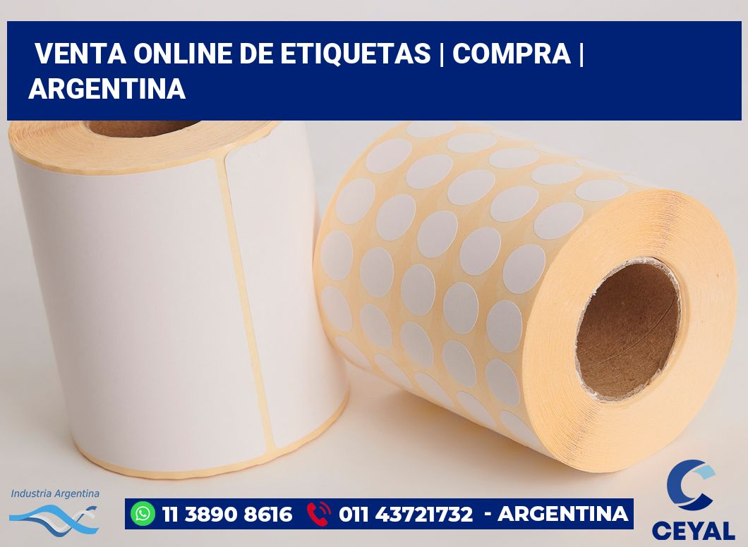 Venta online de etiquetas | Compra | Argentina