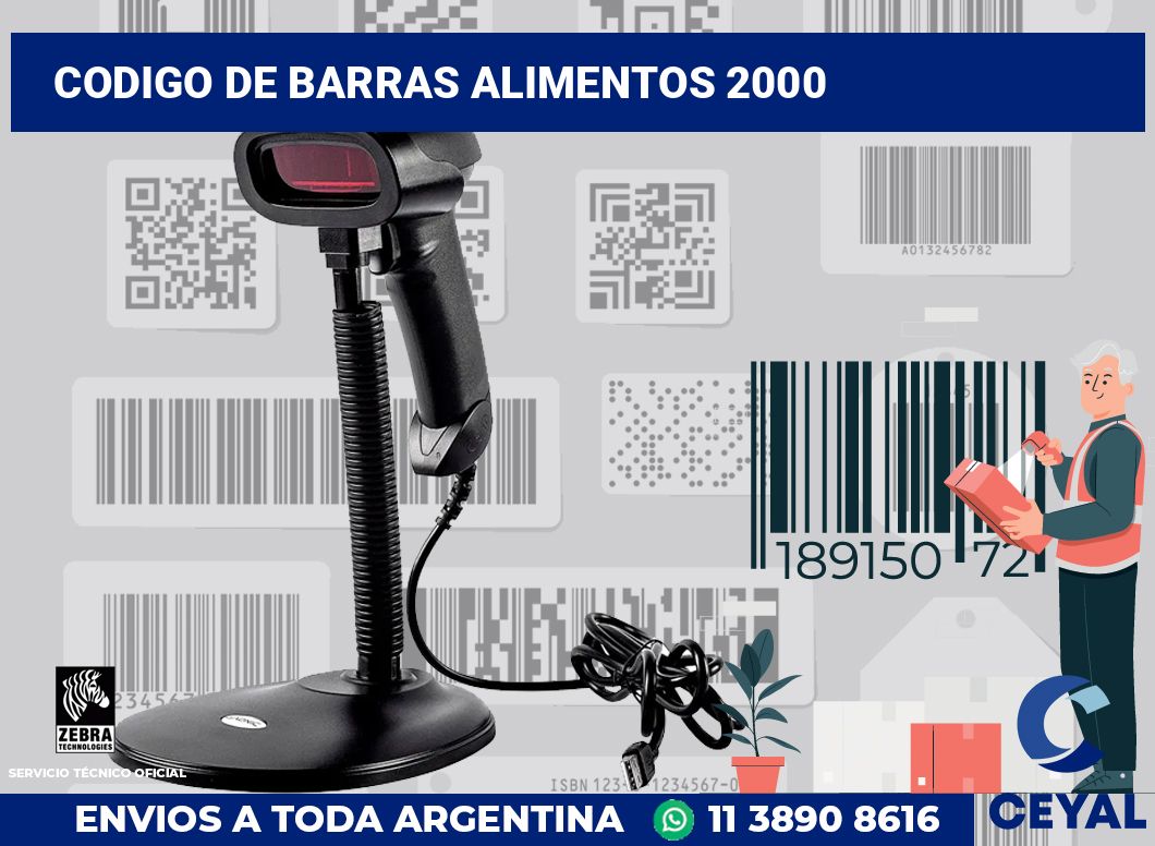 codigo de barras alimentos 2000