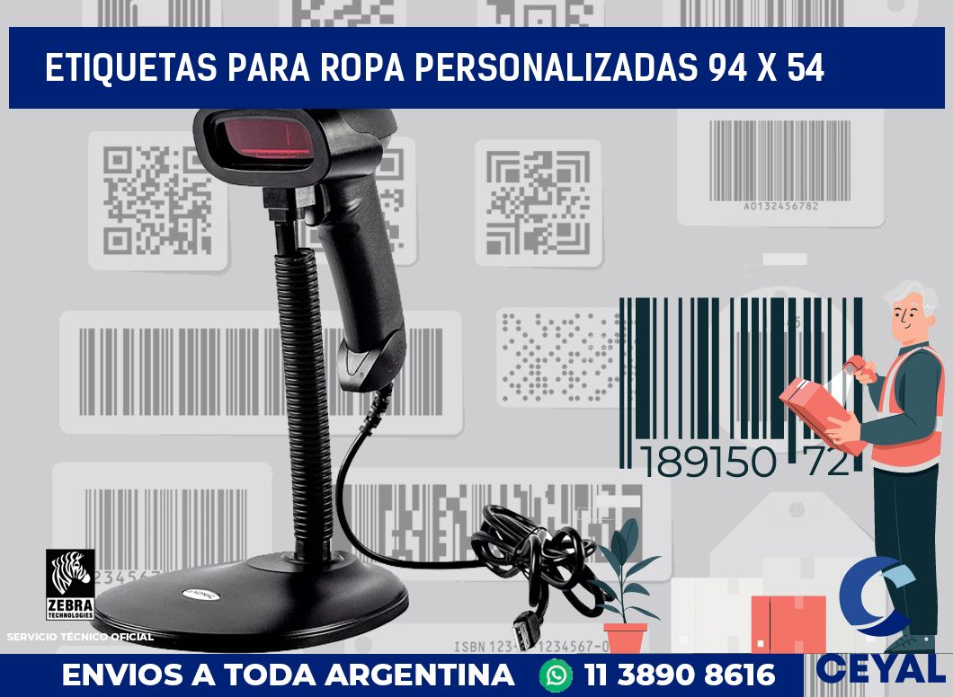 etiquetas para ropa personalizadas 94 x 54