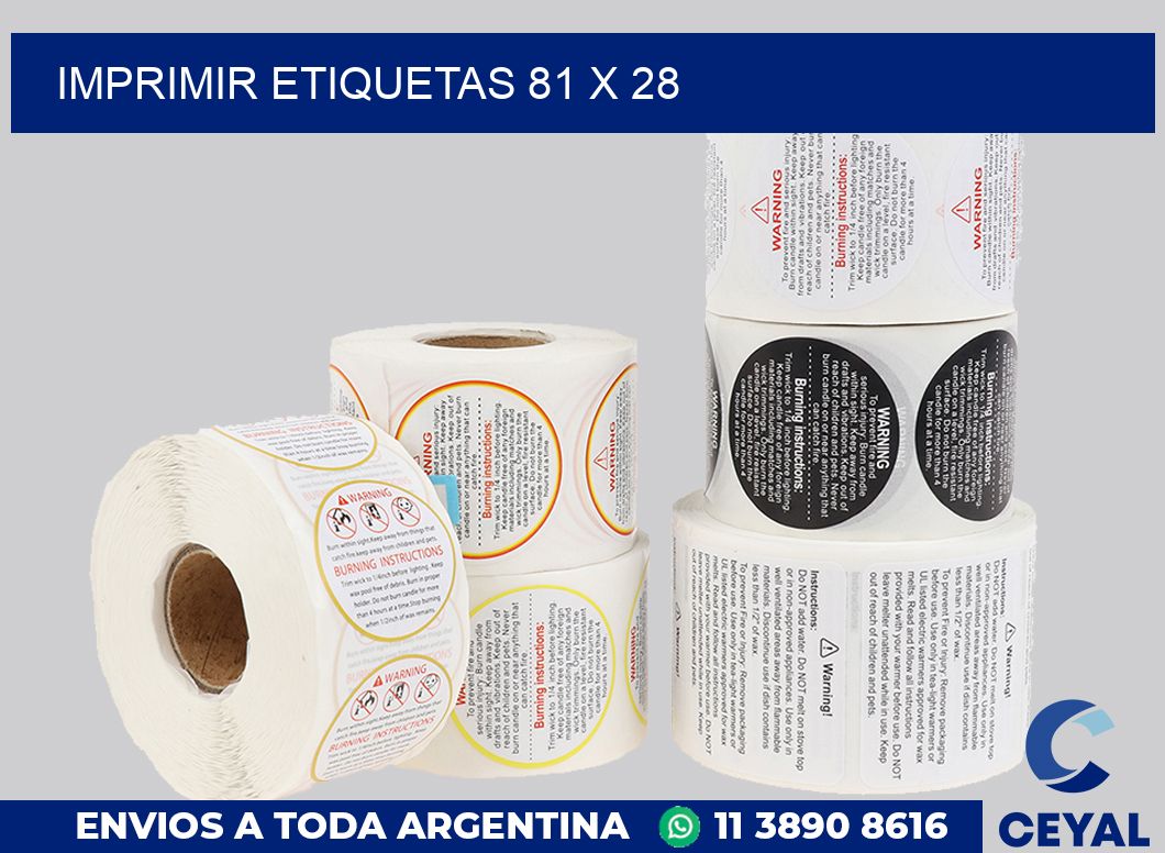 imprimir etiquetas 81 x 28