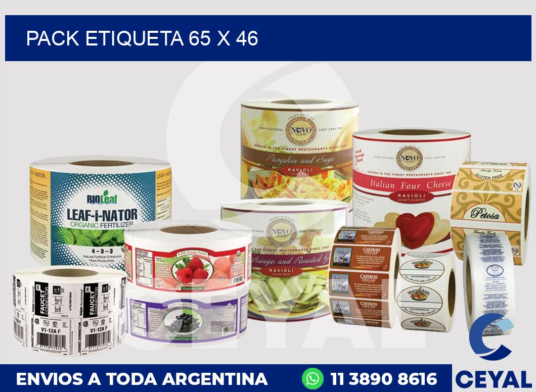 pack etiqueta 65 x 46