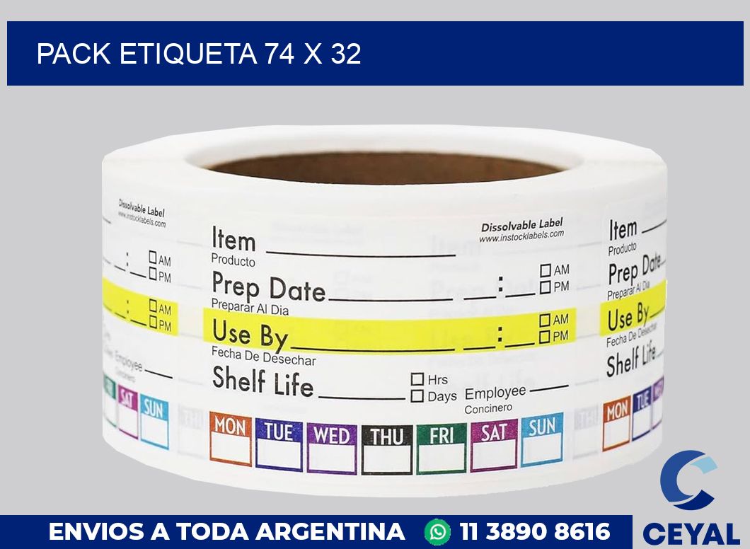 pack etiqueta 74 x 32