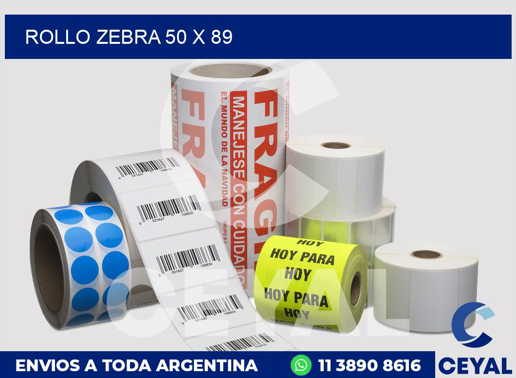rollo zebra 50 x 89