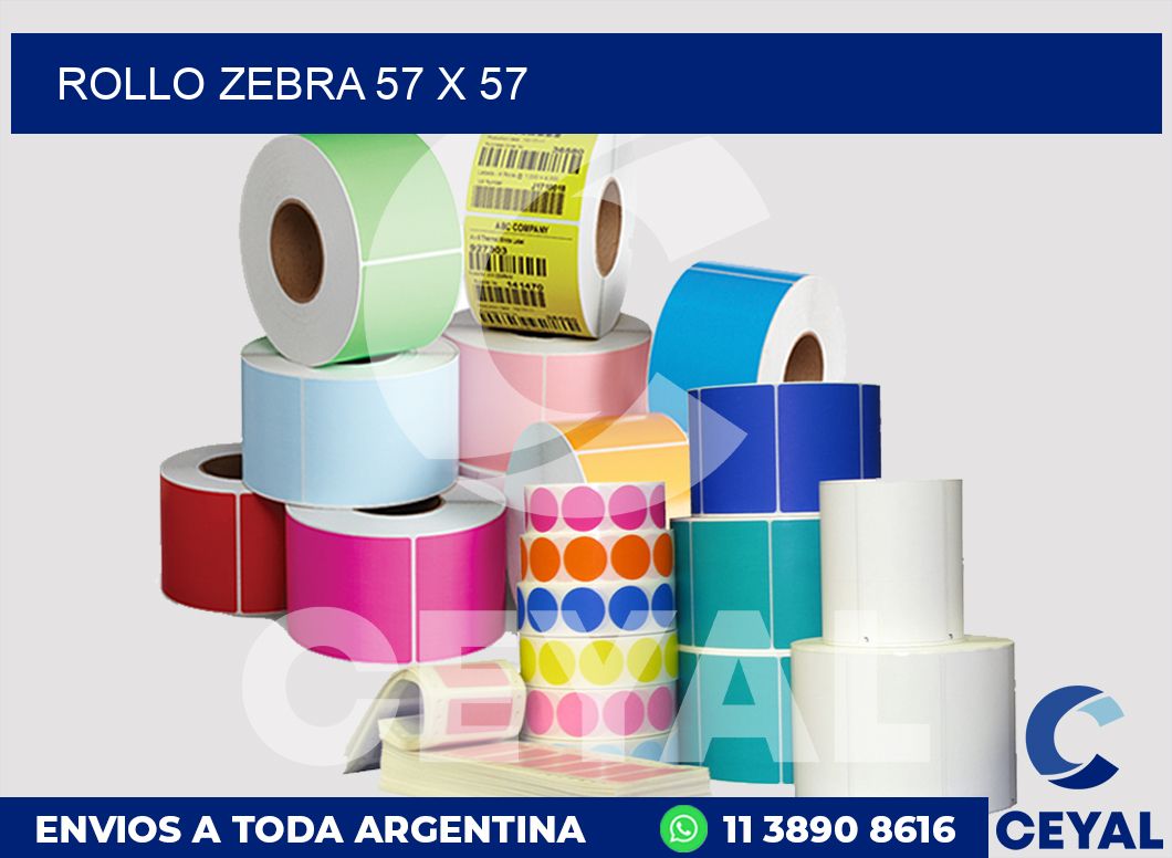 rollo zebra 57 x 57