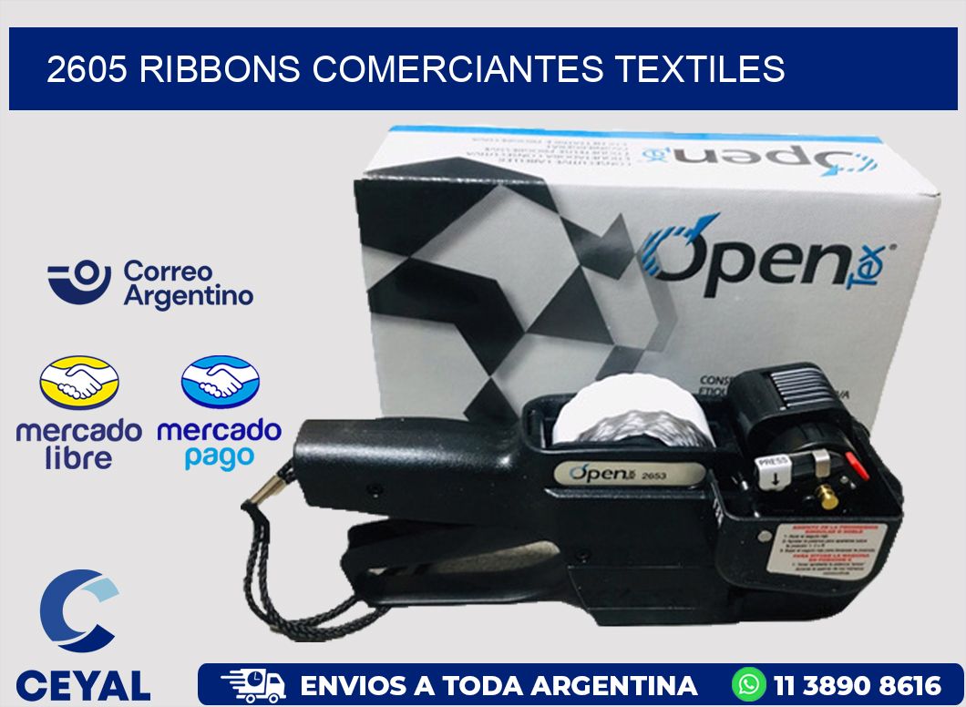 2605 ribbons comerciantes textiles