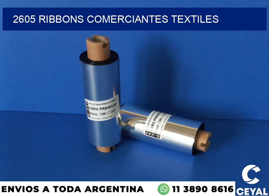 2605 ribbons comerciantes textiles