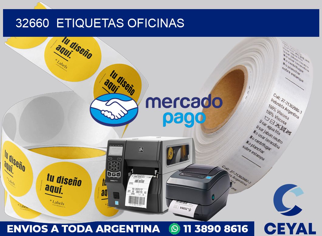 32660 Etiquetas oficinas