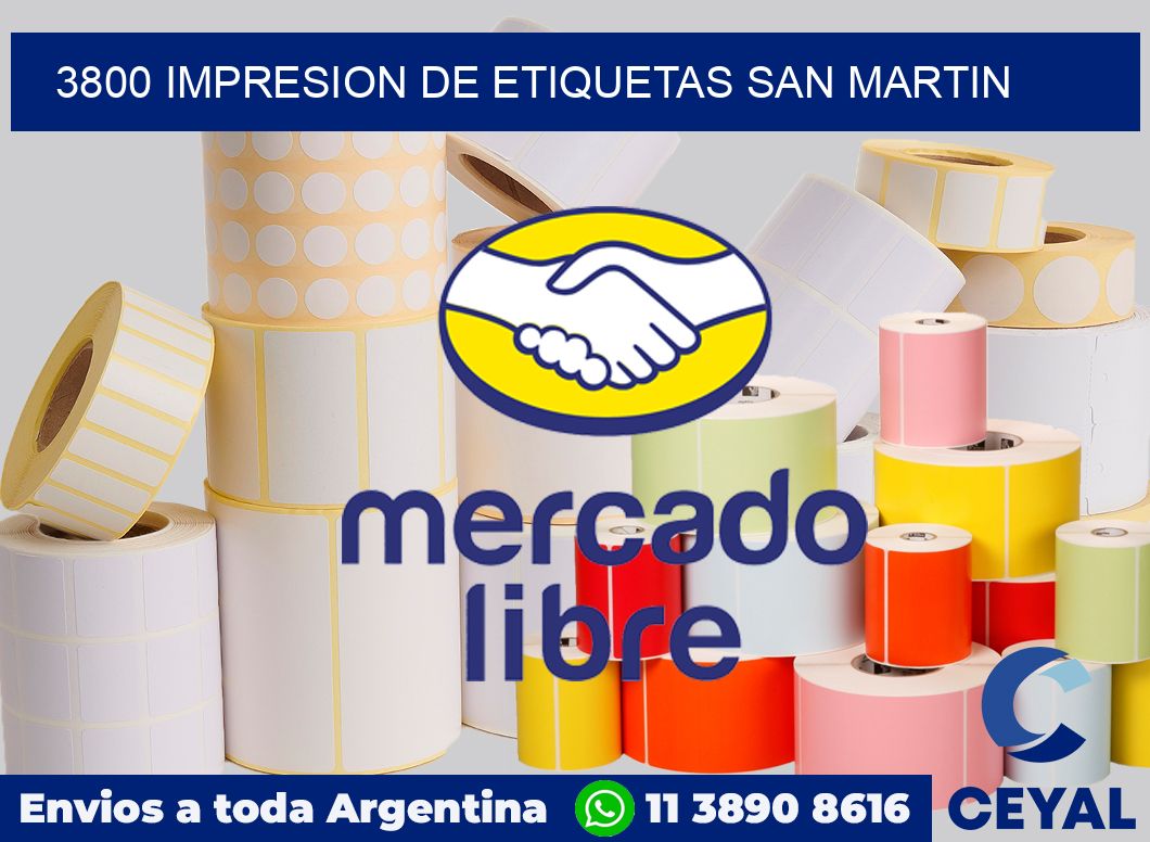 3800 Impresion de etiquetas San Martin