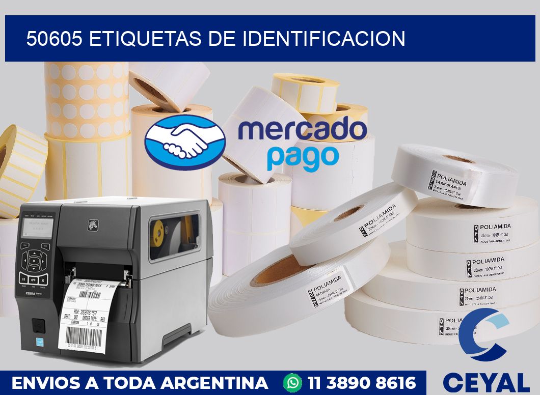 50605 Etiquetas de identificacion