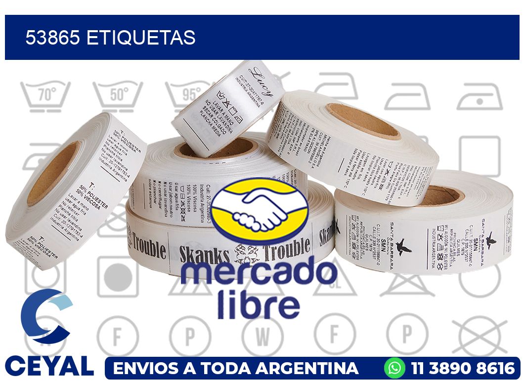 53865 etiquetas