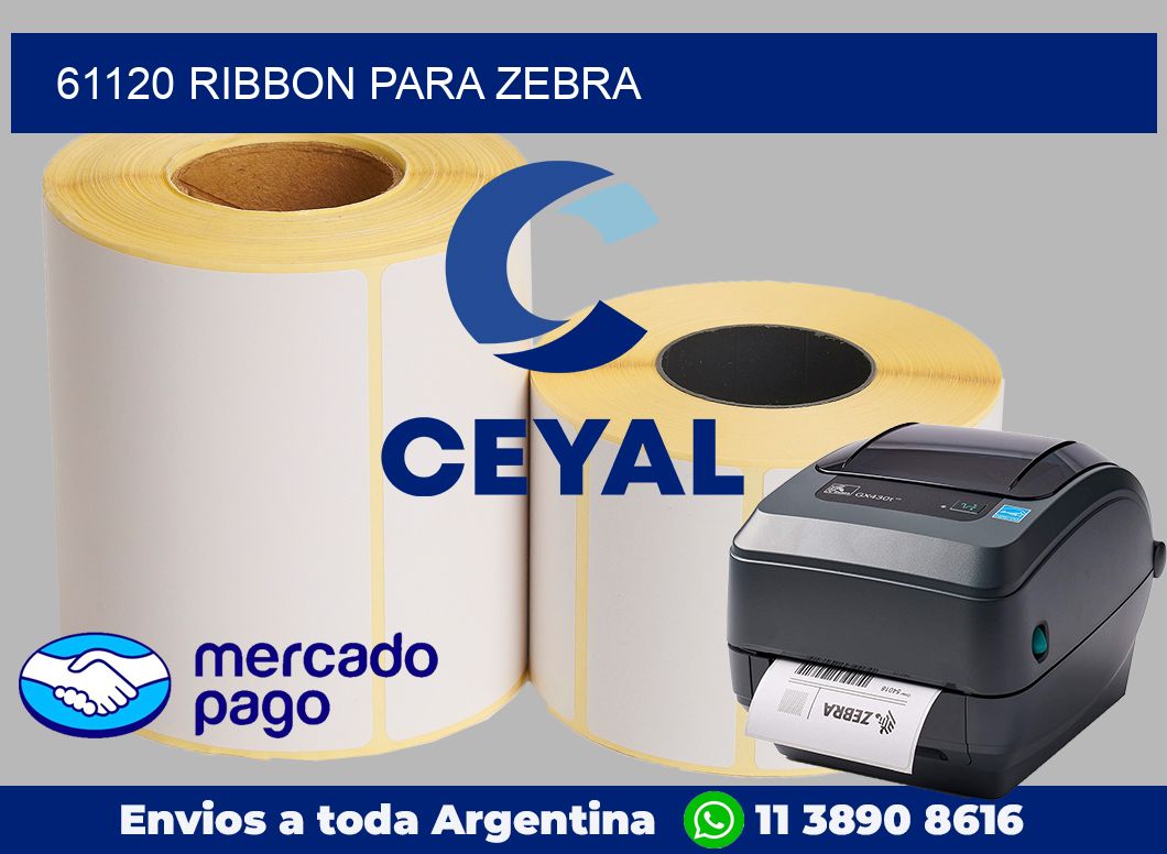 61120 ribbon para zebra