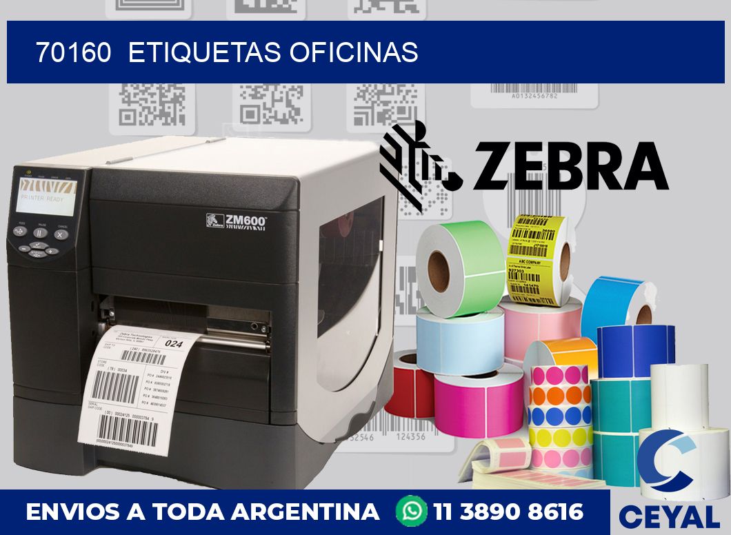 70160 Etiquetas oficinas