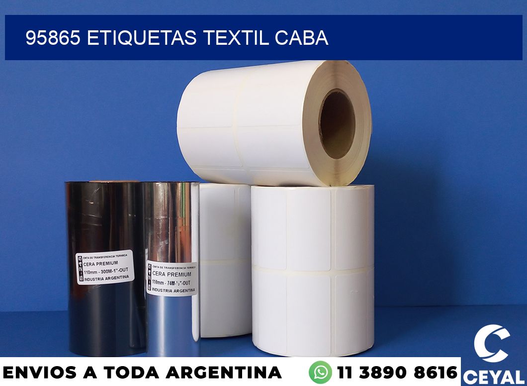 95865 etiquetas textil caba