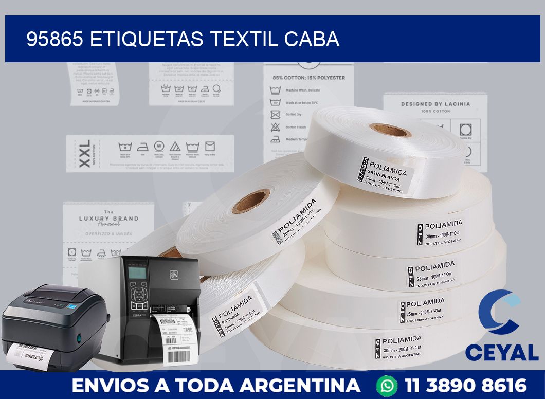 95865 etiquetas textil caba