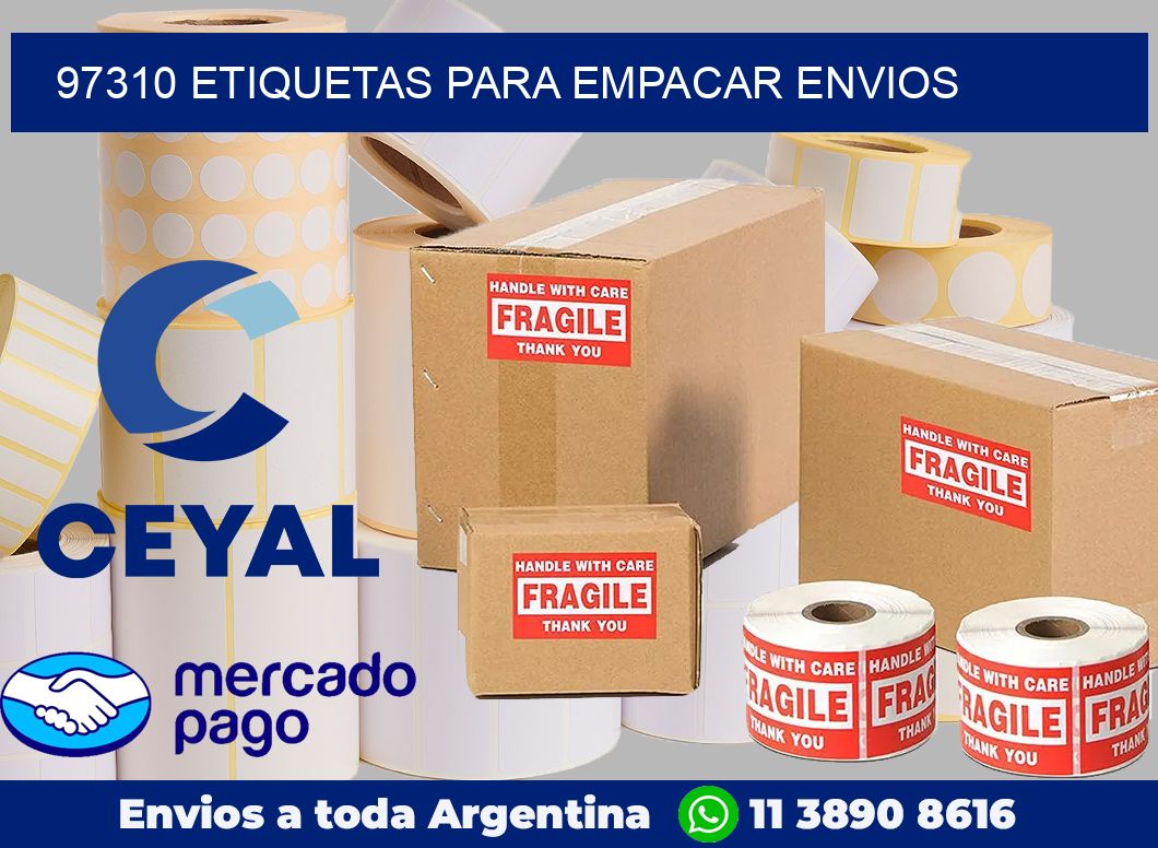 97310 Etiquetas para empacar envios