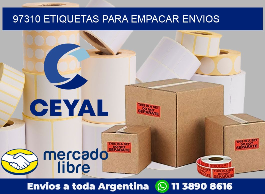 97310 Etiquetas para empacar envios