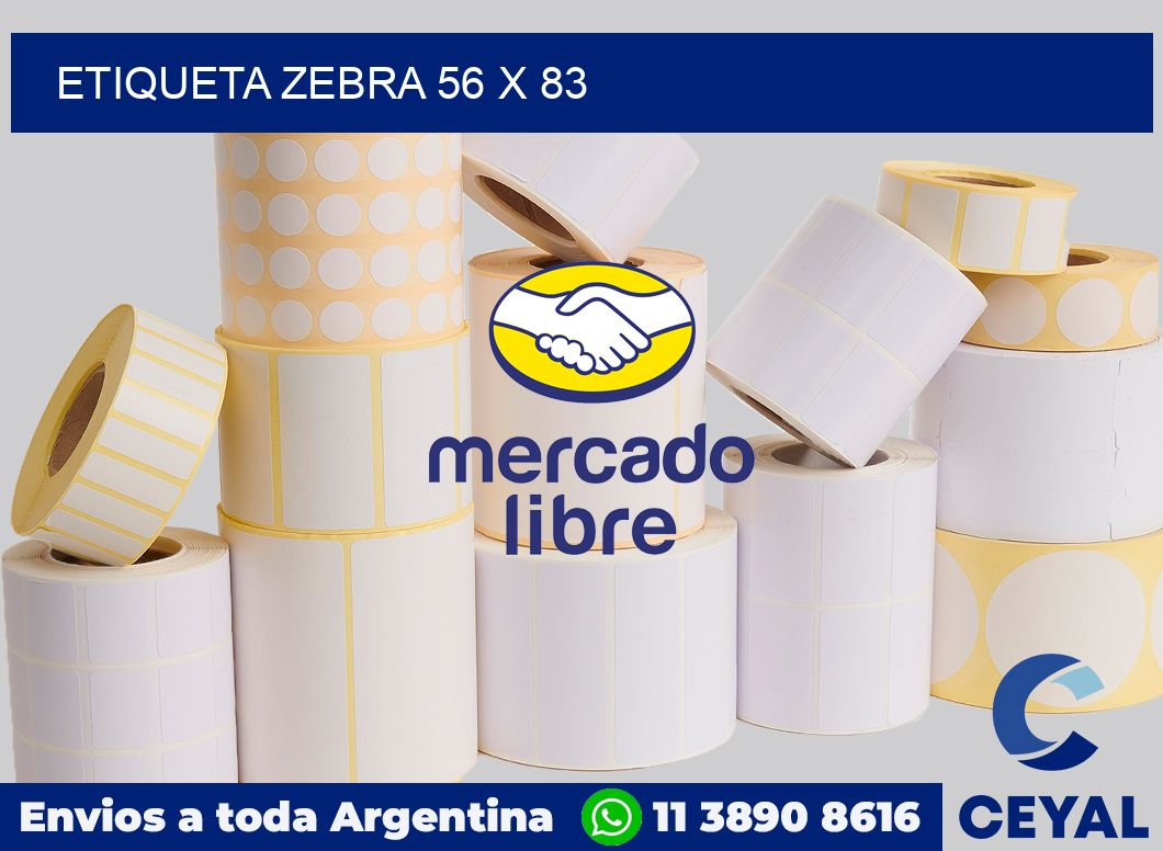 etiqueta zebra 56 x 83