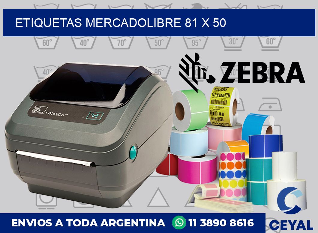 etiquetas mercadolibre 81 x 50
