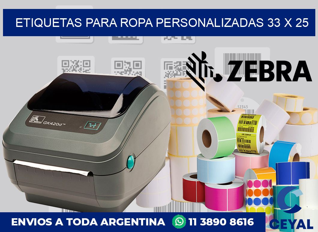 etiquetas para ropa personalizadas 33 x 25