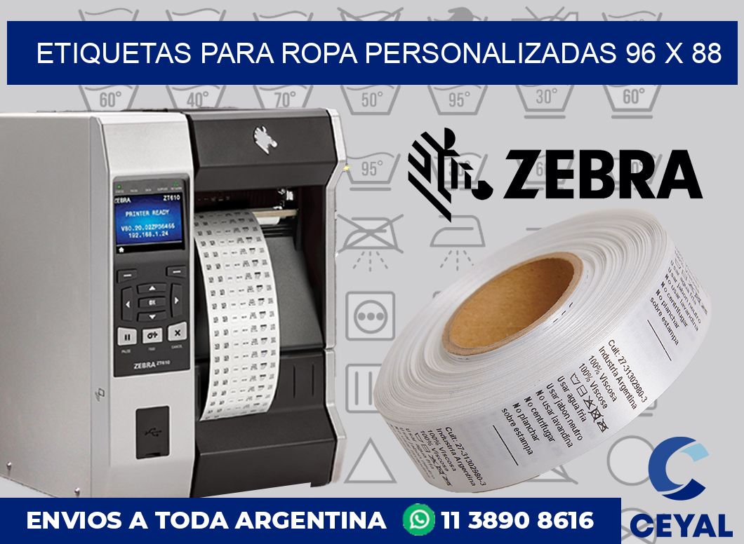 etiquetas para ropa personalizadas 96 x 88