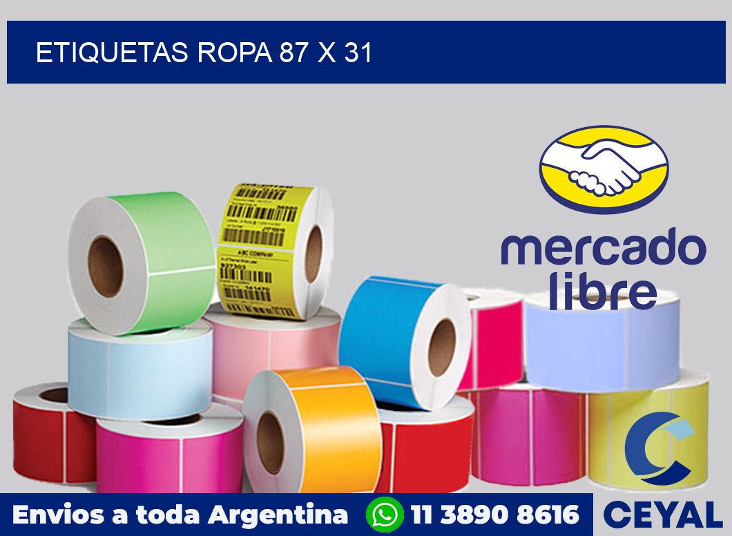 etiquetas ropa 87 x 31