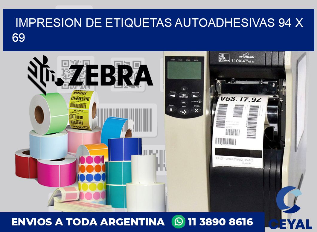impresion de etiquetas autoadhesivas 94 x 69